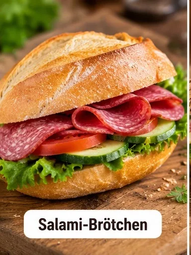 Salami-Brötchen