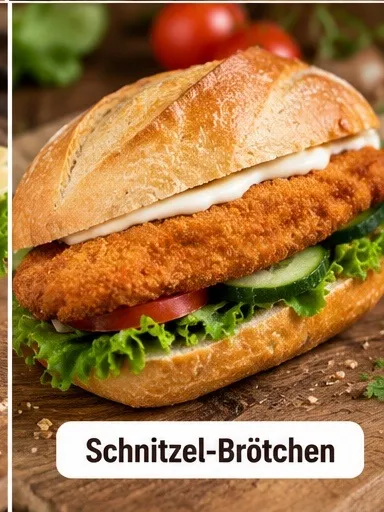 Schnitzel-Brötchen