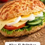 Käse-Ei-Brötchen
