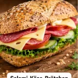 Salami-Käse-Brötchen