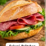 Salami-Brötchen
